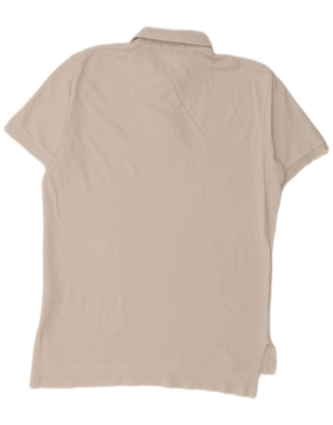 Camisa polo masculina POLO RALPH LAUREN algodão branco médio