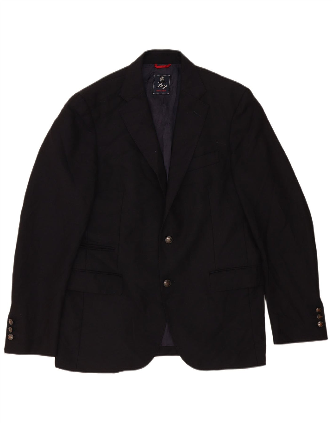Jaqueta Blazer Fay Masculina com 2 Botões IT 52 XL Azul Marinho