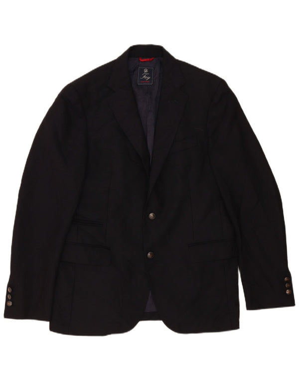 Jaqueta Blazer Fay Masculina com 2 Botões IT 52 XL Azul Marinho