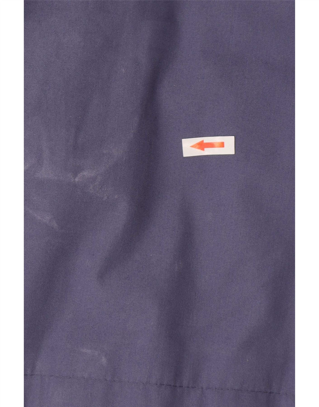 Sobretudo feminino vintage grande UK 14 grande azul