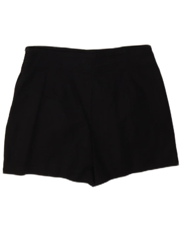 Calça feminina cintura alta Zara grande W30 algodão preto