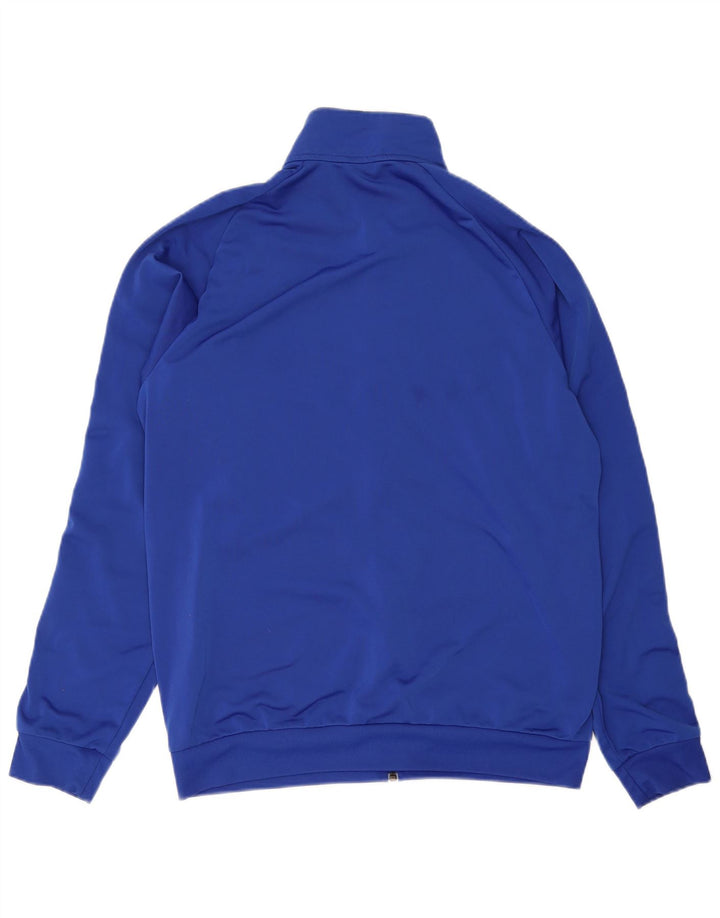Adidas Mens Treino Top Jaqueta Grande Azul Poliéster