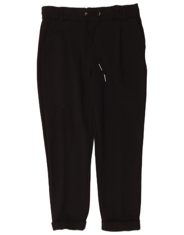 Calça Chino Reta Masculina Benetton Grande W34 L27 Viscose Preta