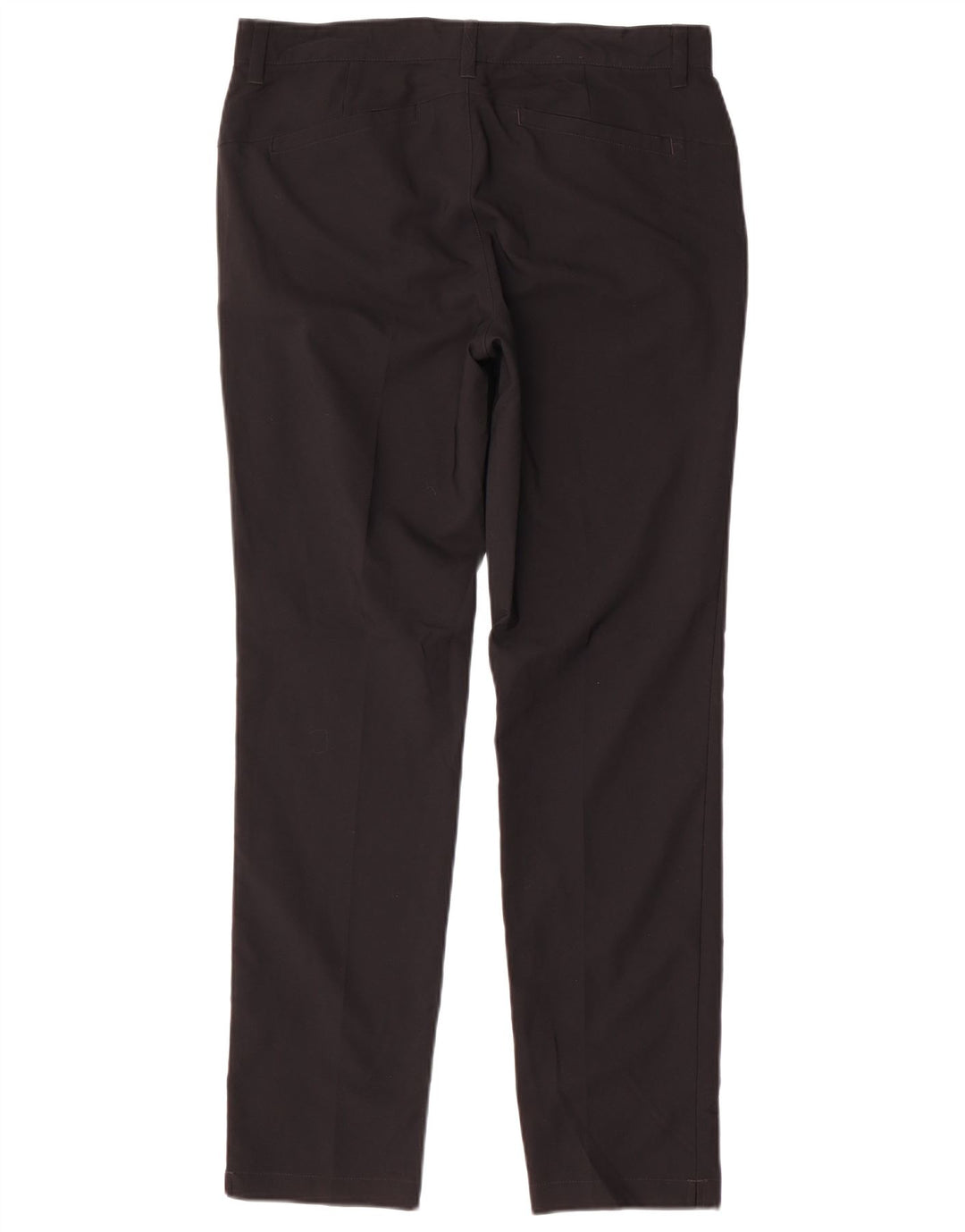 Adidas Mens Slim Chino Calças W32 L32 Poliéster Preto