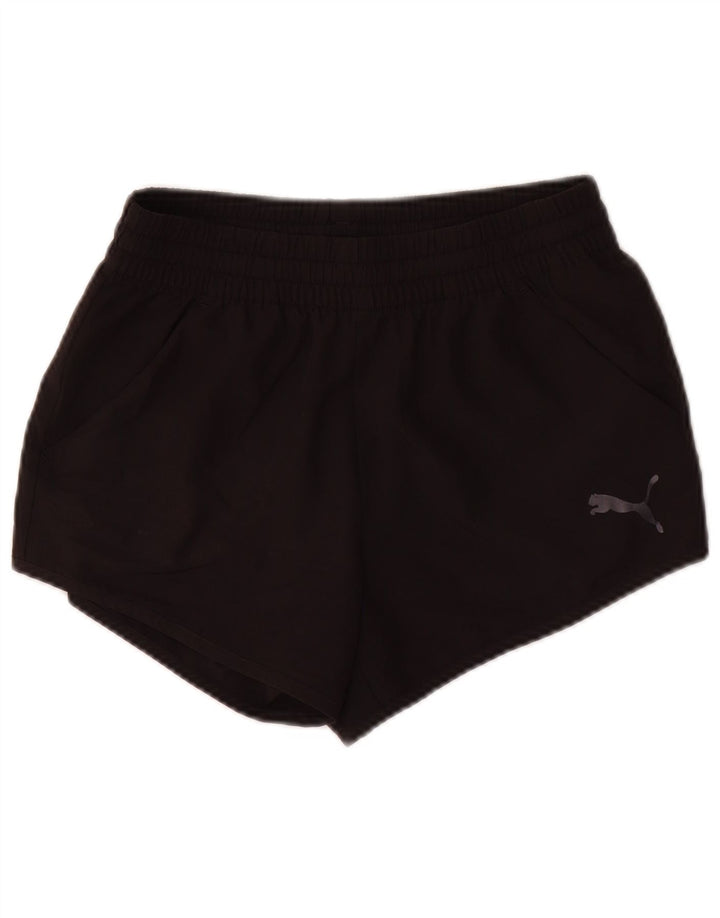 Shorts esportivos Puma meninos 15-16 anos preto poliéster