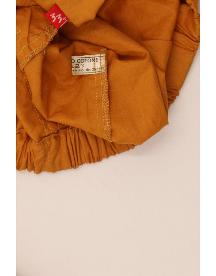 Jaqueta bomber masculina vintage UK 42 XL algodão laranja