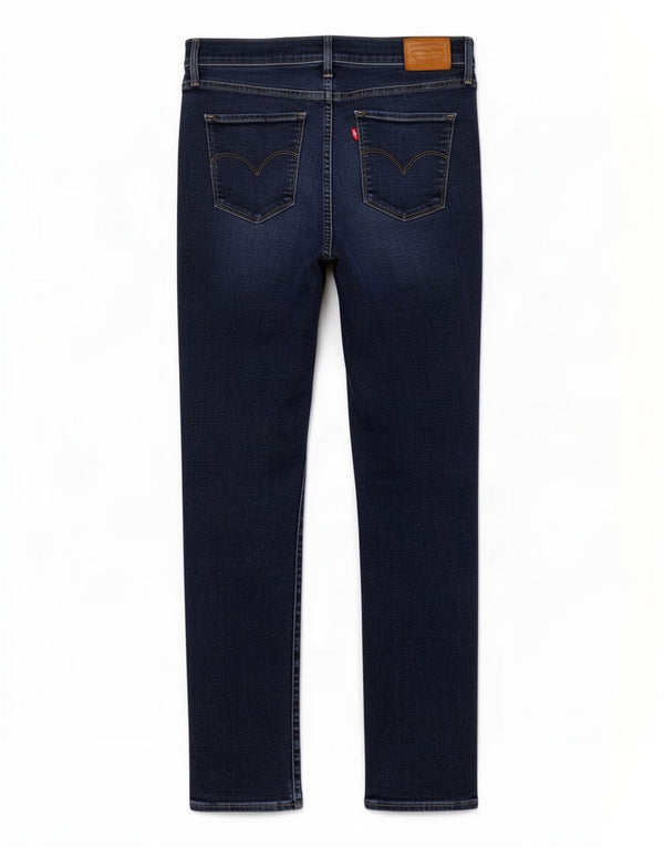 Jeans skinny feminino Levi's W29 L30 algodão azul marinho