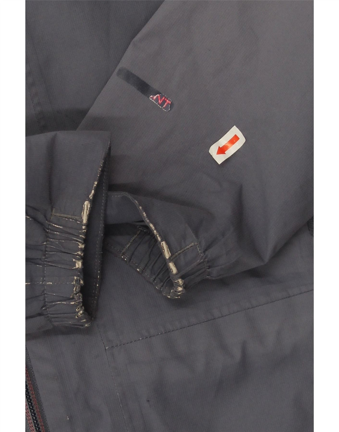 Jaqueta de chuva com capuz feminina The North Face UK 6 XS poliéster cinza