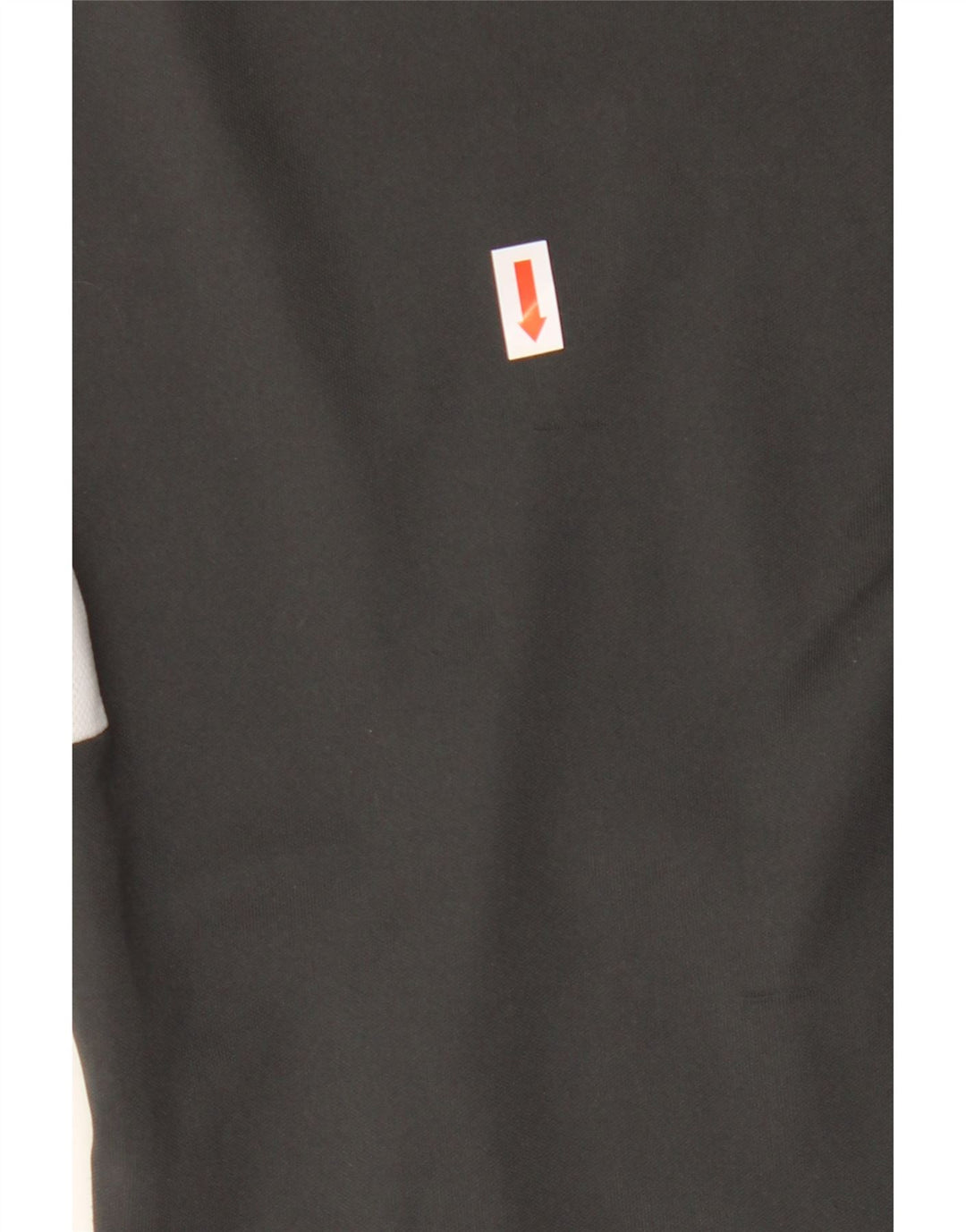 Calça de treino masculina Nike Dri Fit pequena cinza colorblock poliéster