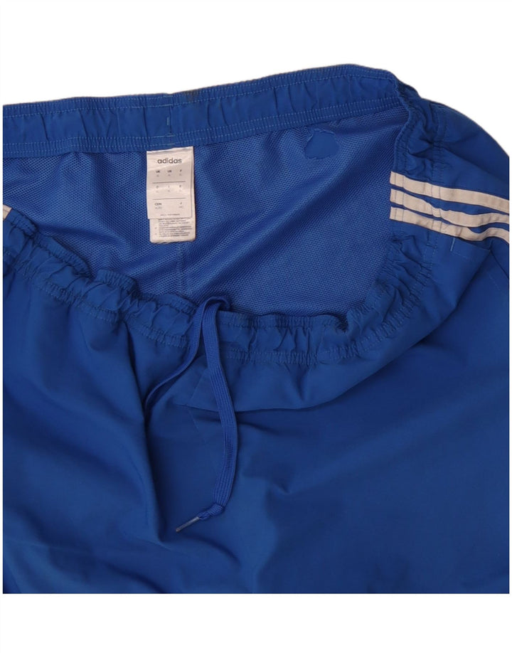 Shorts esportivos masculinos Adidas XL azul poliéster