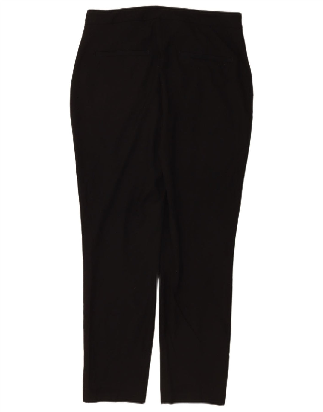 Calça feminina Zara Slim Cropped UE 38 Pequeno W28 L26 Poliéster Preto