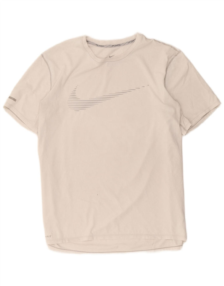 Camiseta Nike Masculina Dri Fit Graphic Top XL Branco Poliéster