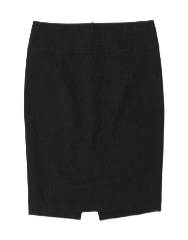 Saia lápis feminina Zara EU 34 2XS W24 cinza