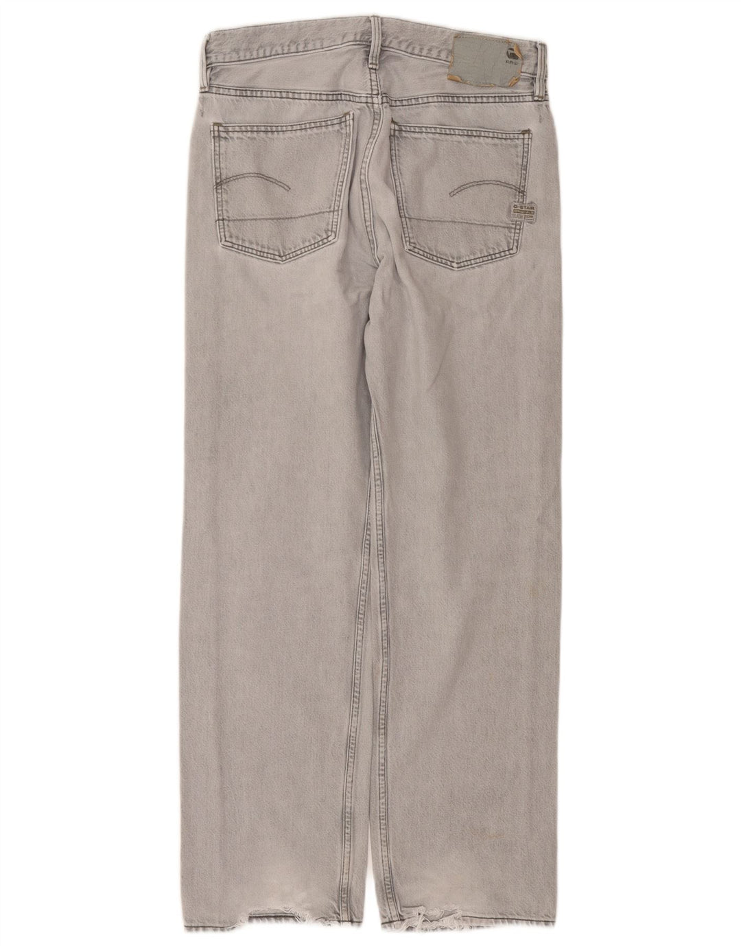 Jeans retos masculinos G-Star W29 L30 algodão cinza