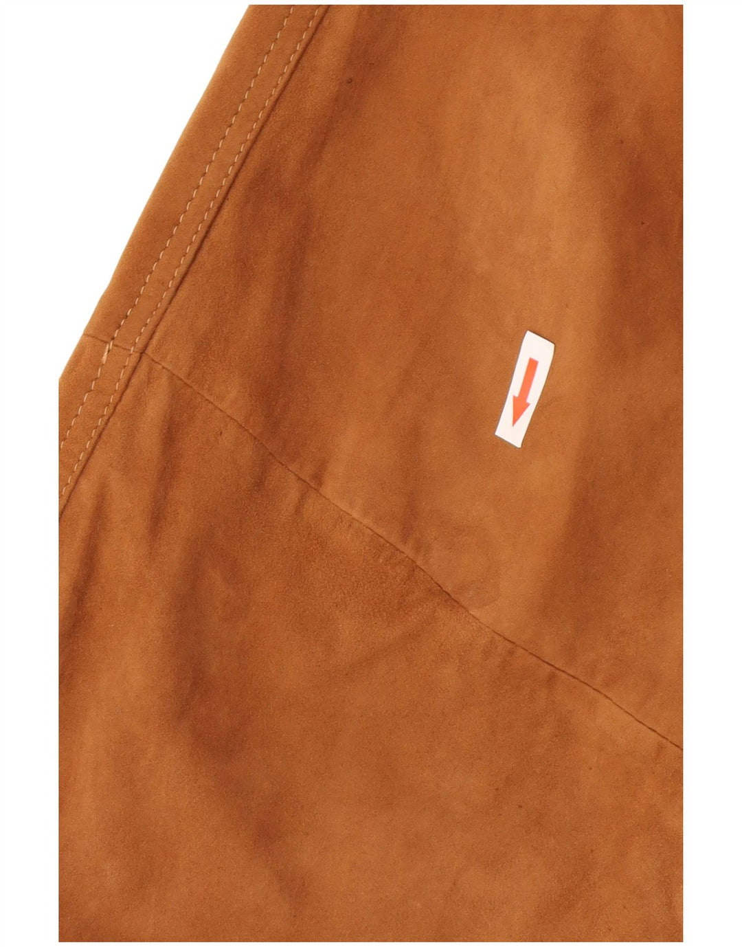Jaqueta bomber masculina vintage de camurça IT 52 XL couro marrom