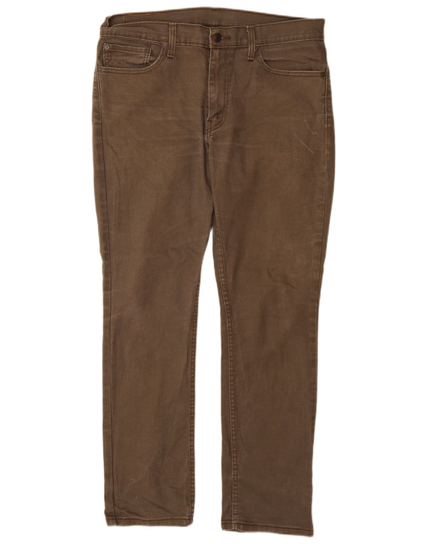 Calça Jeans Levis 511 Slim Masculina W36 L32 Cinza Algodão