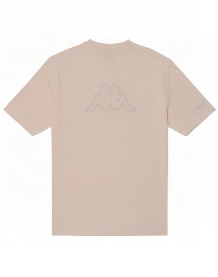 Camiseta gráfica masculina Kappa Top 2XL algodão branco