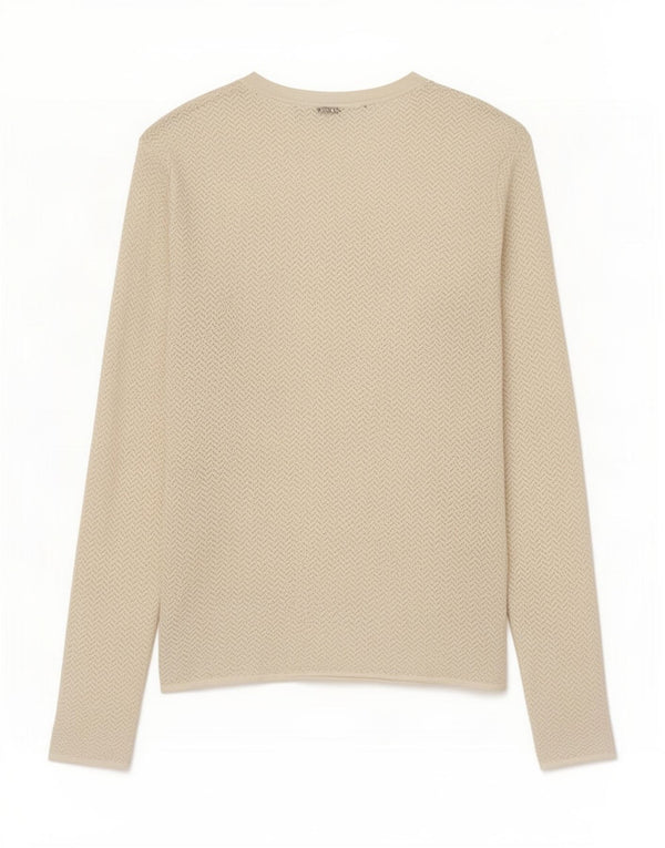 Top crop feminino Guess manga comprida UK 6 XS branco