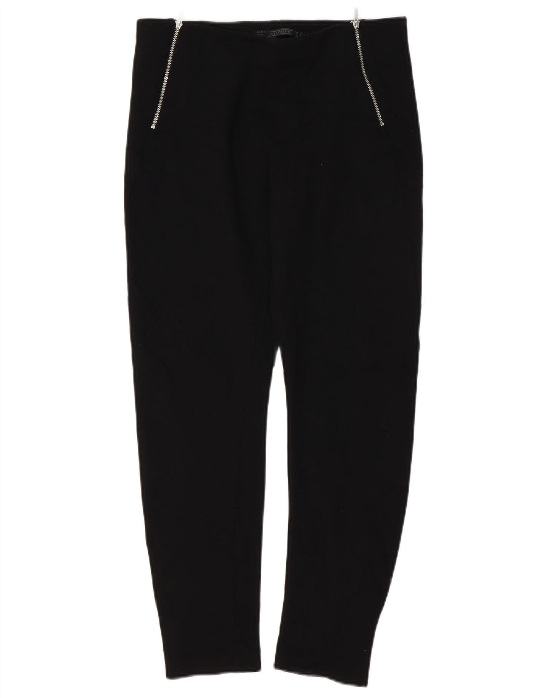ZARA Womens Trafaluc Leggings UK 14 Grande Preto