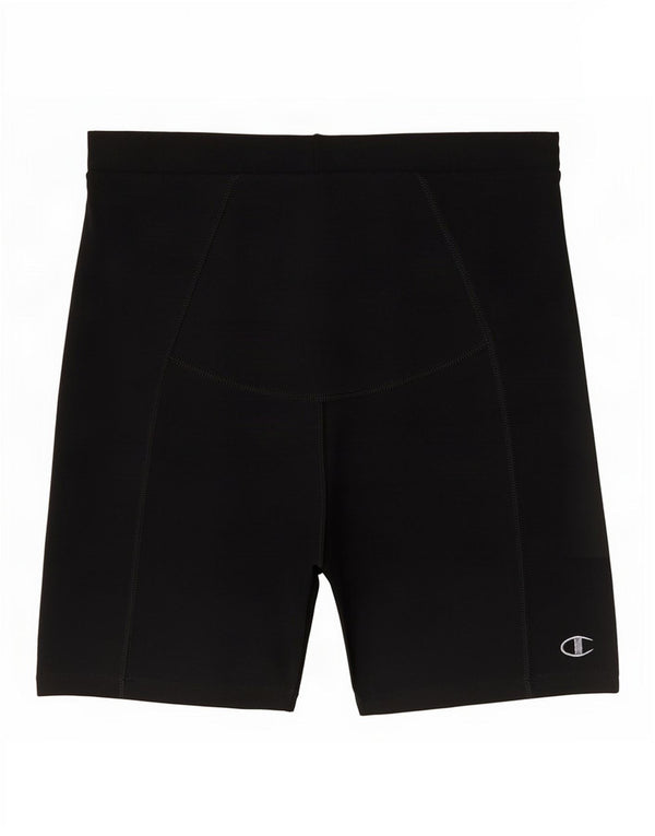 Shorts esportivos femininos Champion UK 8 pequenos pretos