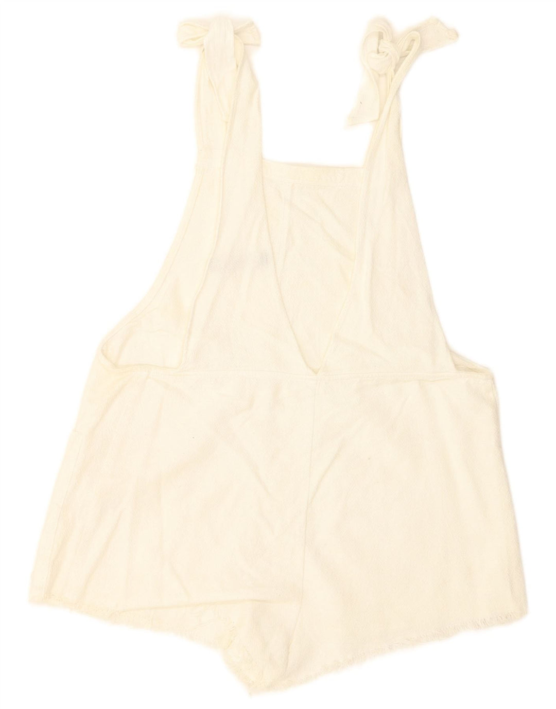 Zara Macacão feminino shorts médio W36 algodão branco
