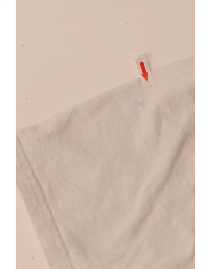 Camiseta gráfica masculina Carhartt Top XL algodão branco