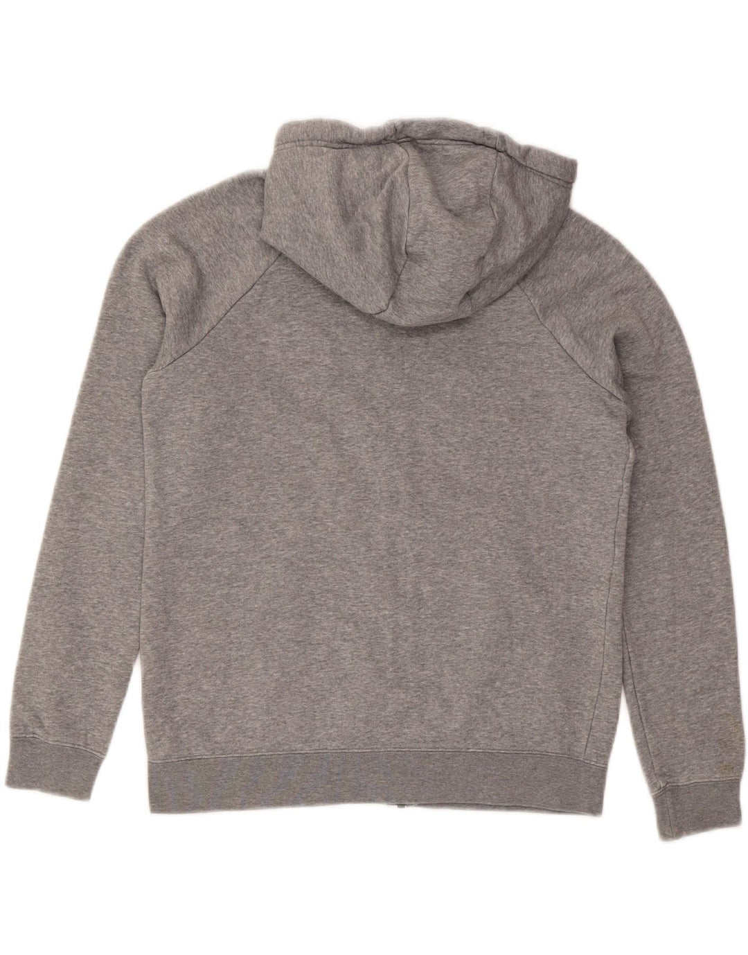 NIKE Mens Zip Hoodie Sweater Medium Grey Cotton Vintage Nike and Second-Hand Nike from Messina Hembry 
