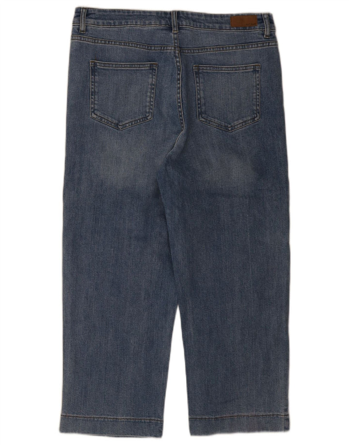 Calça jeans feminina Fat Face UK 12 médio W32 L23 algodão azul