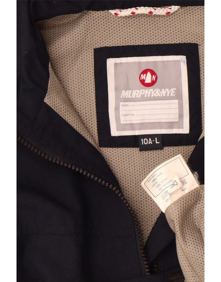 Jaqueta bomber masculina MURPHY & NYE 9-10 anos grande azul marinho nylon