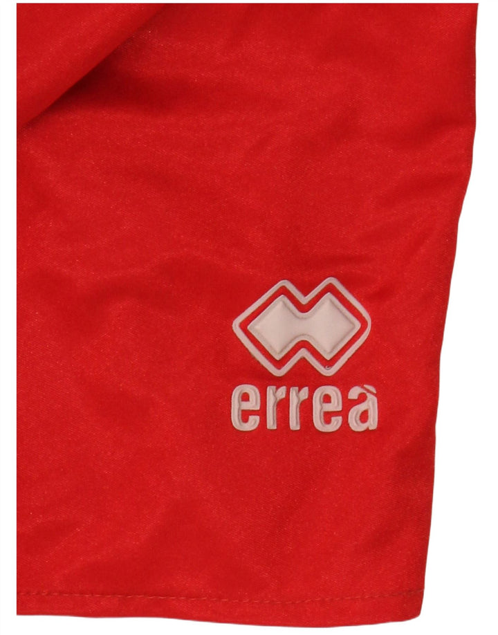 Shorts esportivos masculinos ERREA médio vermelho