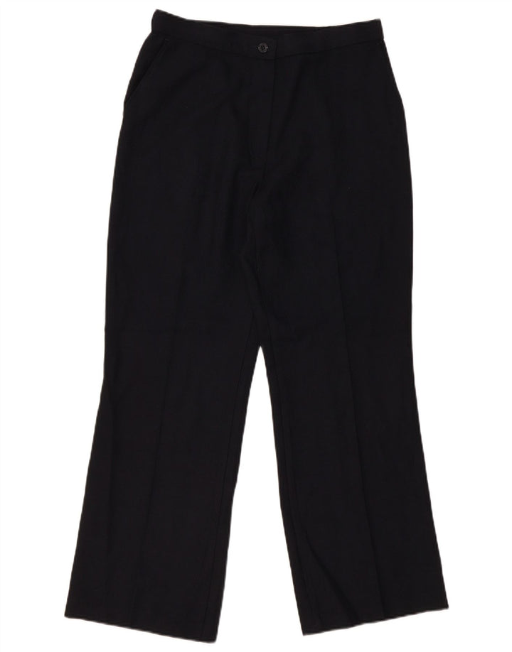 Calça Chino Feminina Marks & Spencer Reino Unido 12 Médio W30 L27 Azul Marinho