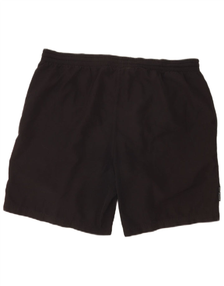 Shorts de natação masculino Reebok médio preto poliéster