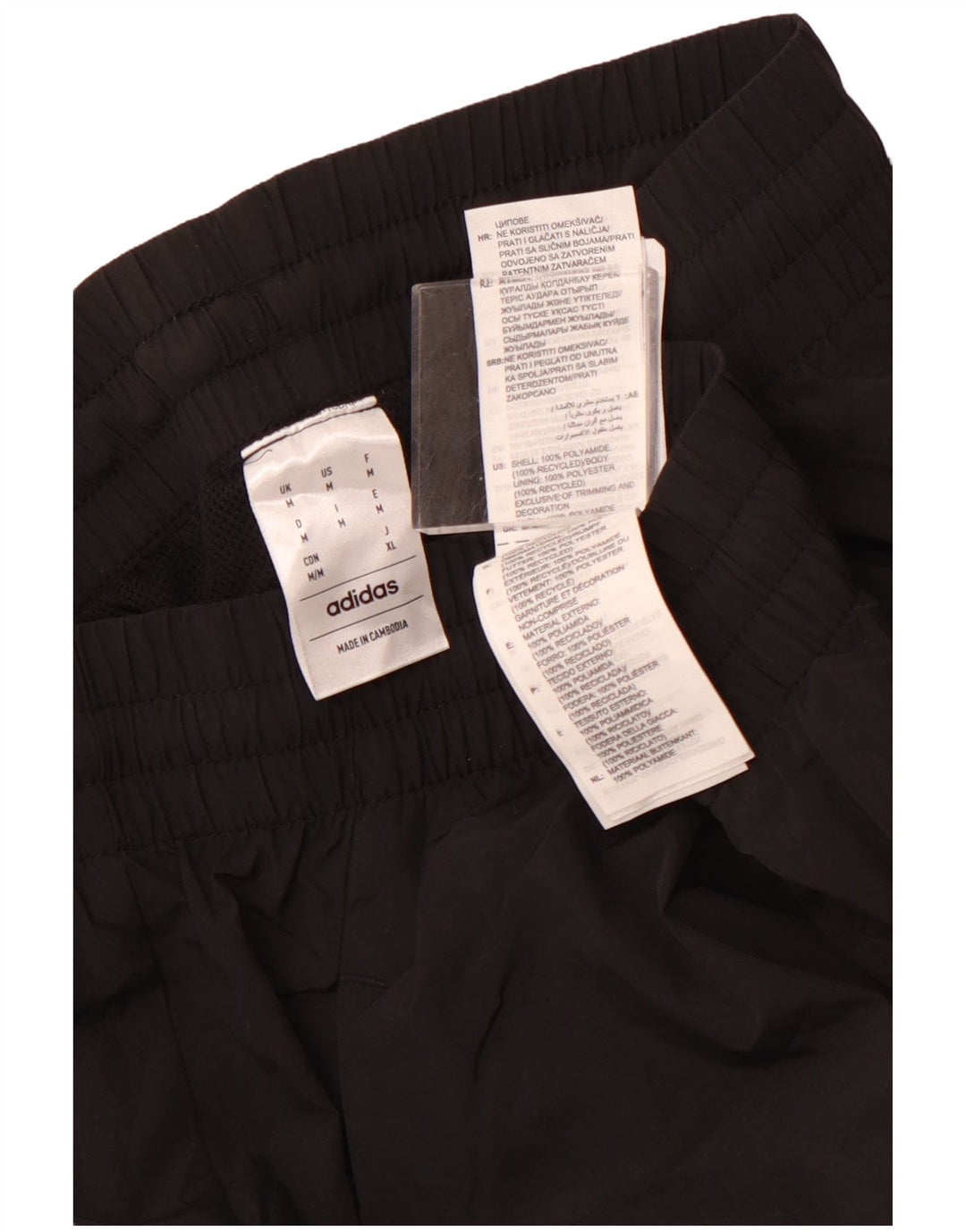 ADIDAS Womens Cargo Tracksuit Pants Joggers Reino Unido 14 Médio Preto