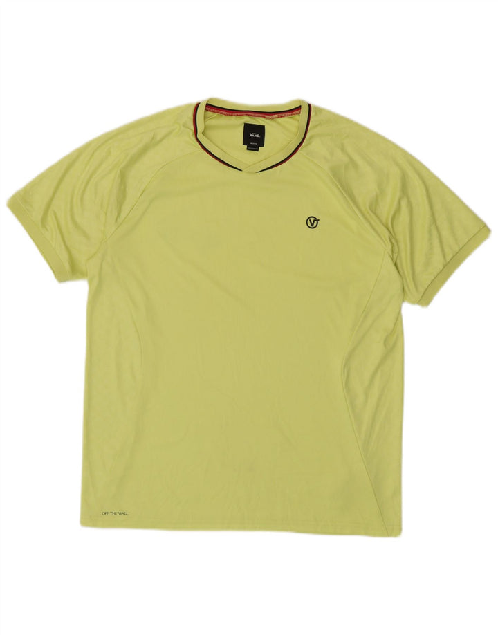 Camiseta masculina VANS Top verde médio poliéster