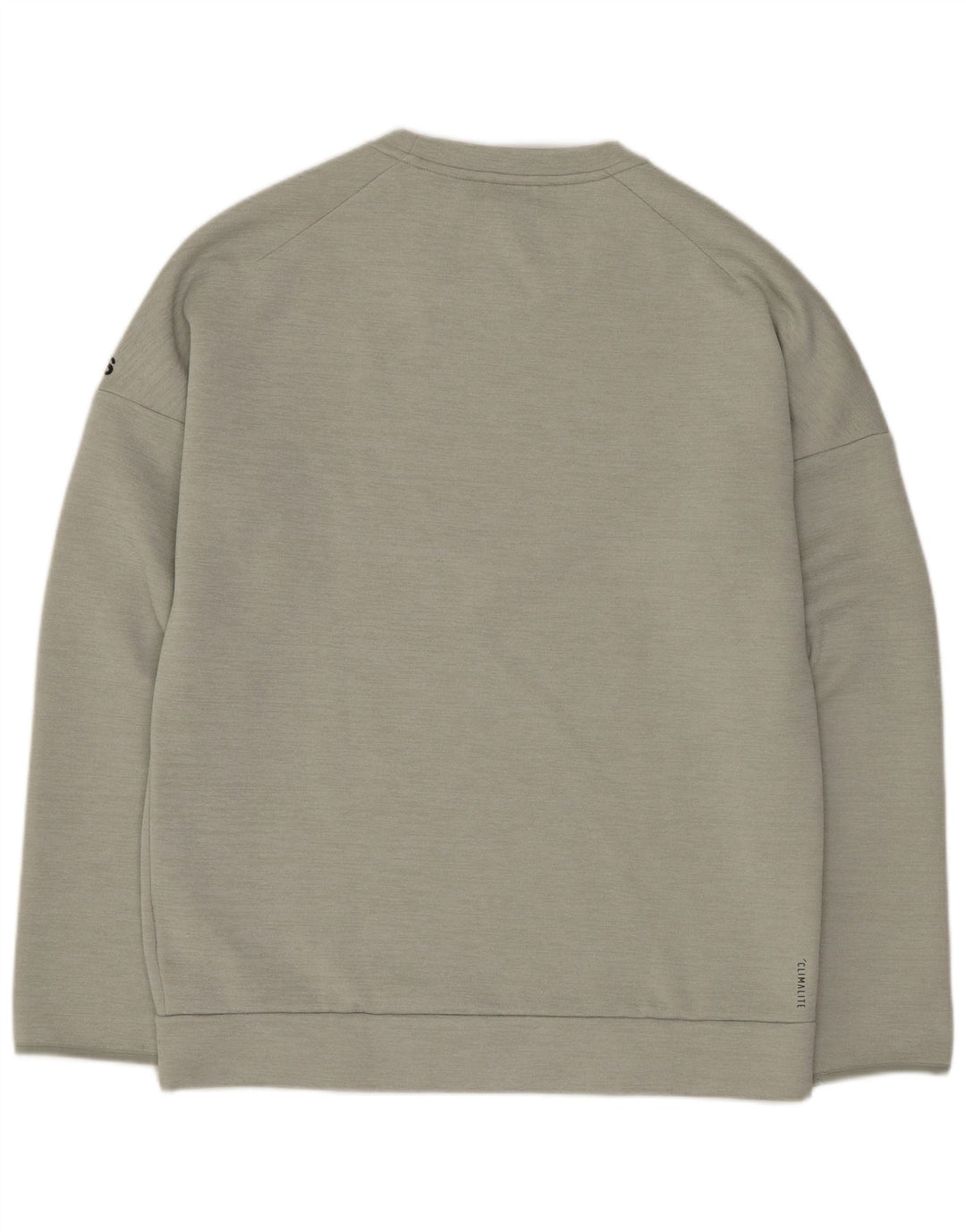Adidas Mens Graphic Regular Fit Moletom Jumper Verde Médio Poliéster