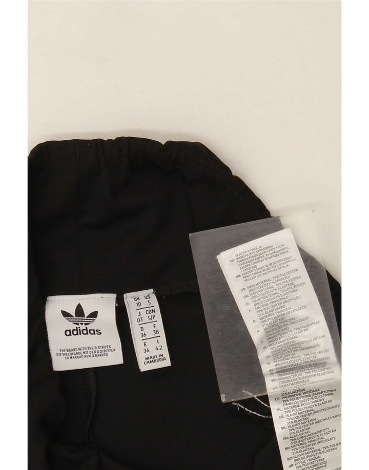 Shorts esportivos femininos Adidas UK 10 pequeno poliéster preto