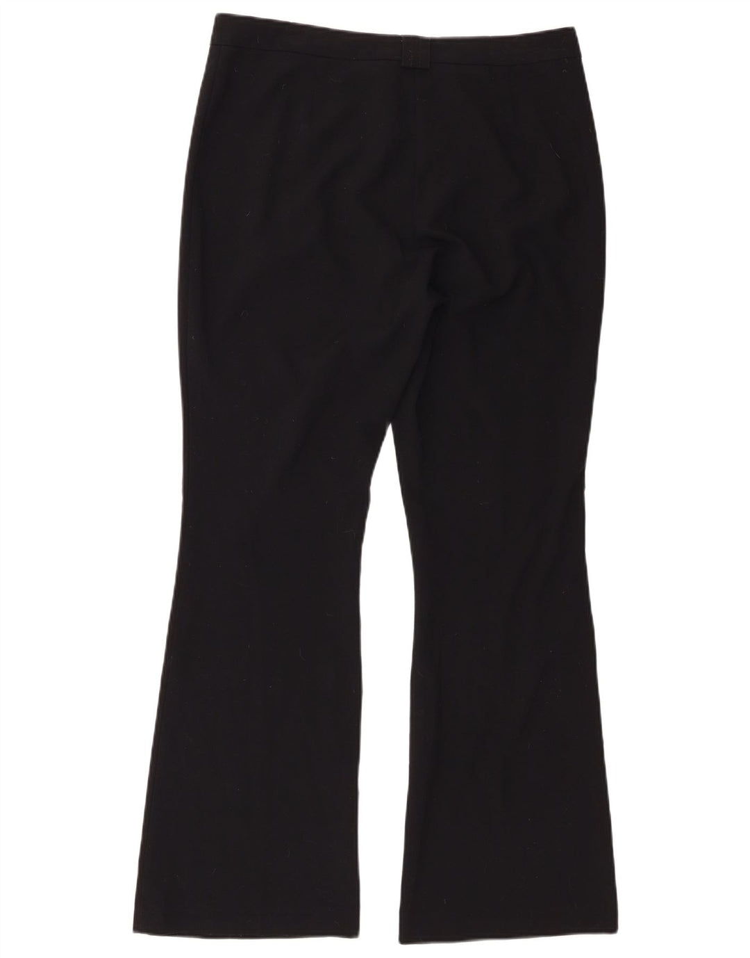 Calça feminina Marks & Spencer Bootcut Suit Reino Unido 12 Médio W32 L30 Preta