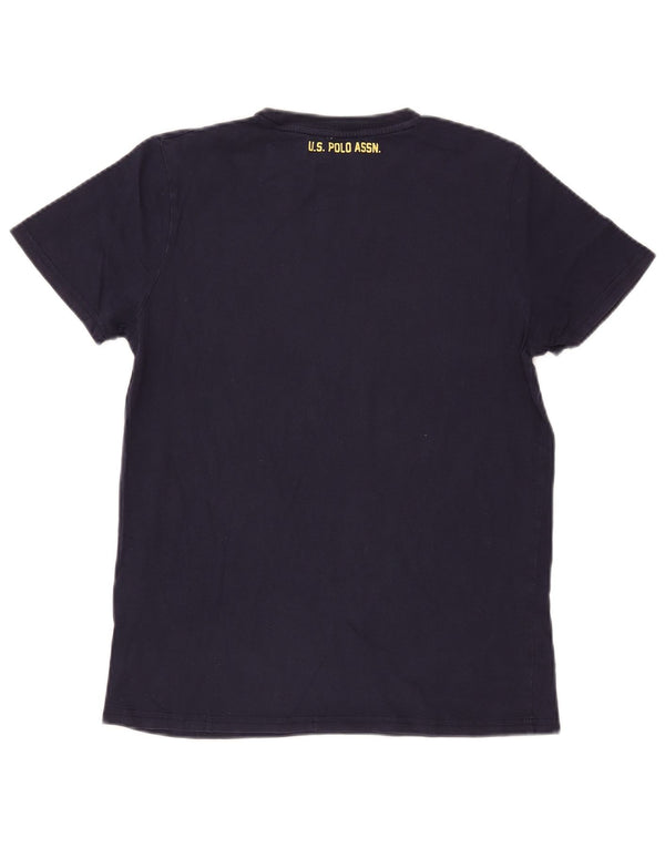 US Polo Assn. Top Camiseta Gráfica Menino 15-16 Anos Azul Marinho