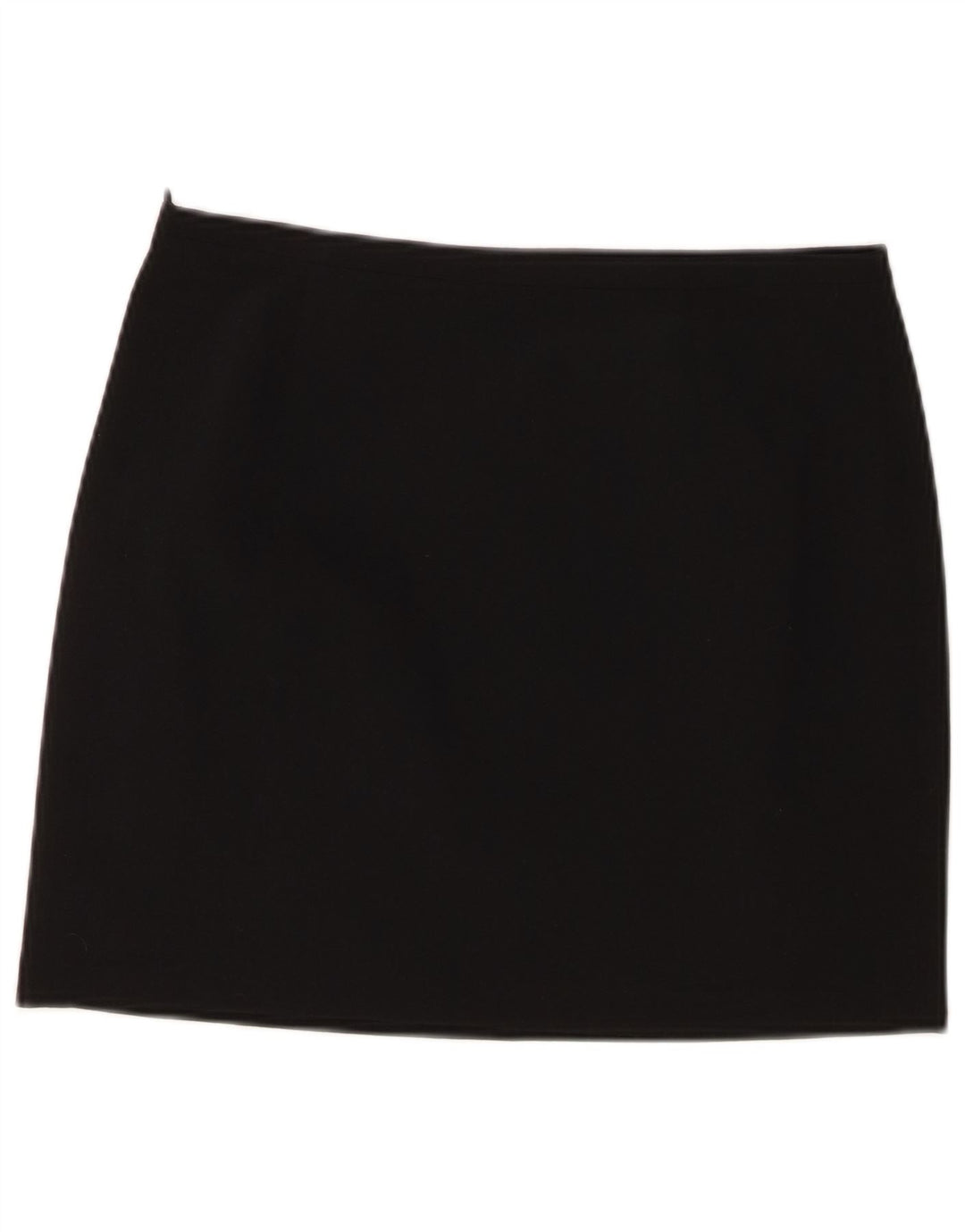 Mini saia feminina Pinko UK 12 médio W30 poliéster preto
