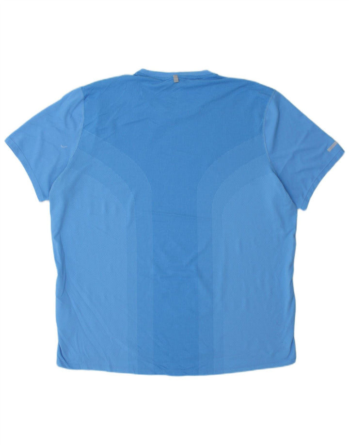 Camiseta Nike Masculina Dri Fit Top XL Azul Poliéster
