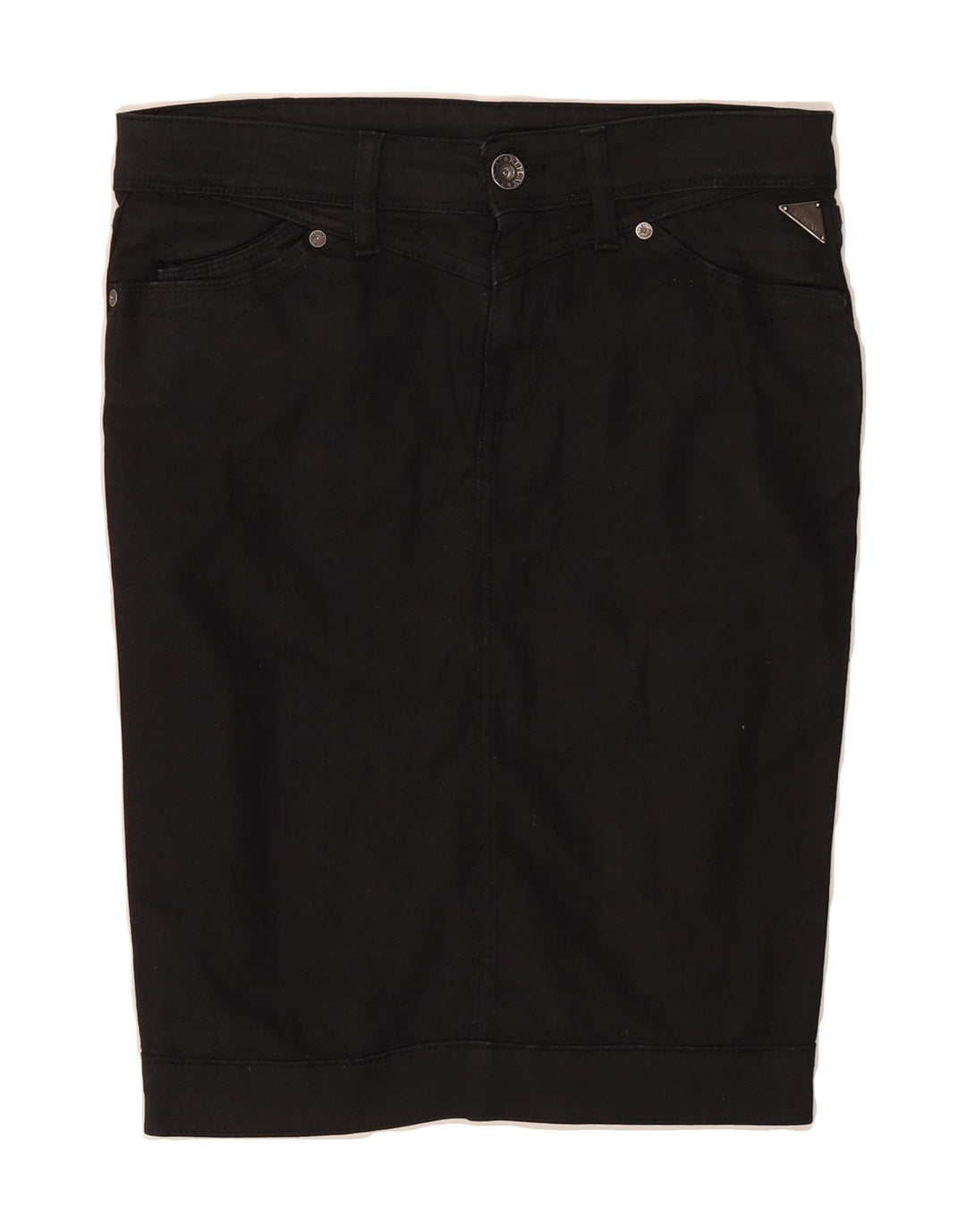 REPLAY Womens Denim Skirt W28 Medium Black Cotton Vintage Replay and Second-Hand Replay from Messina Hembry 