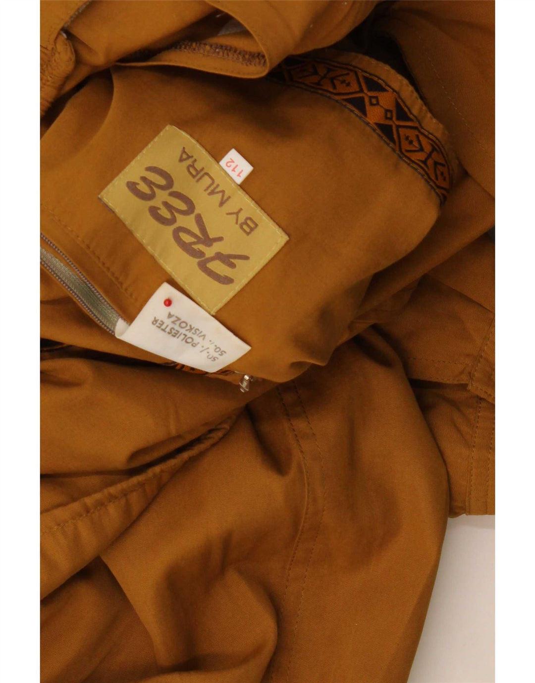 Jaqueta bomber masculina By Mura UK 42 XL poliéster bege