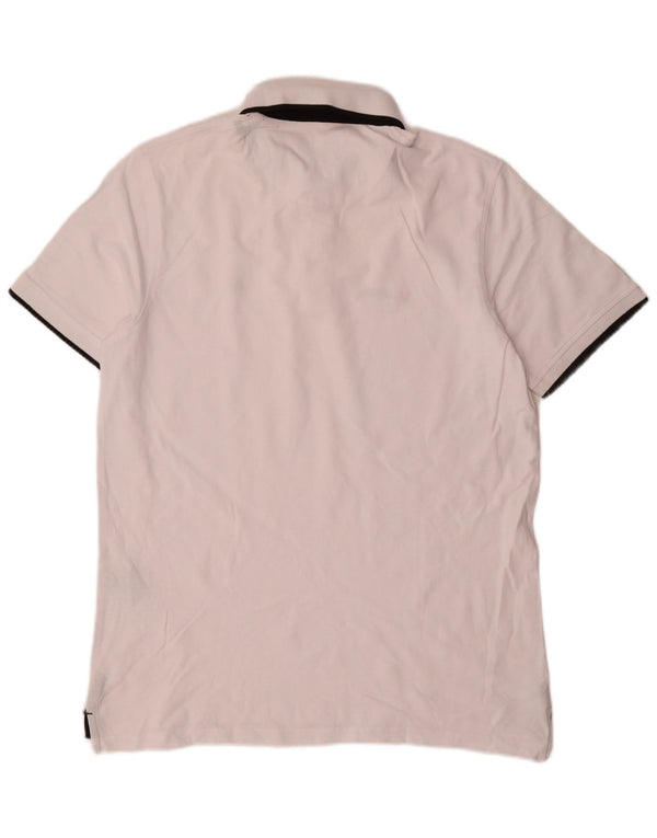 Camisa polo masculina Jack & Jones XL algodão branco
