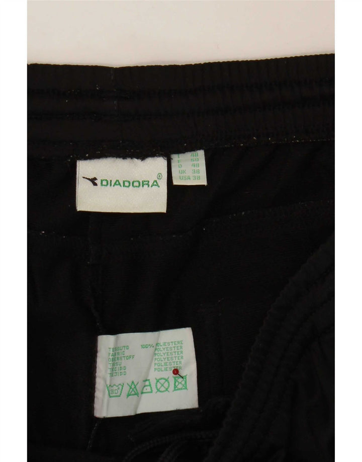 Calça de treino masculina Diadora XL poliéster preto