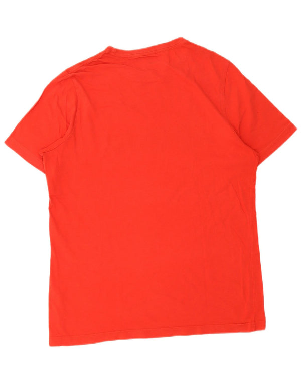 Puma Camiseta Masculina Graphic Top Médio Vermelho