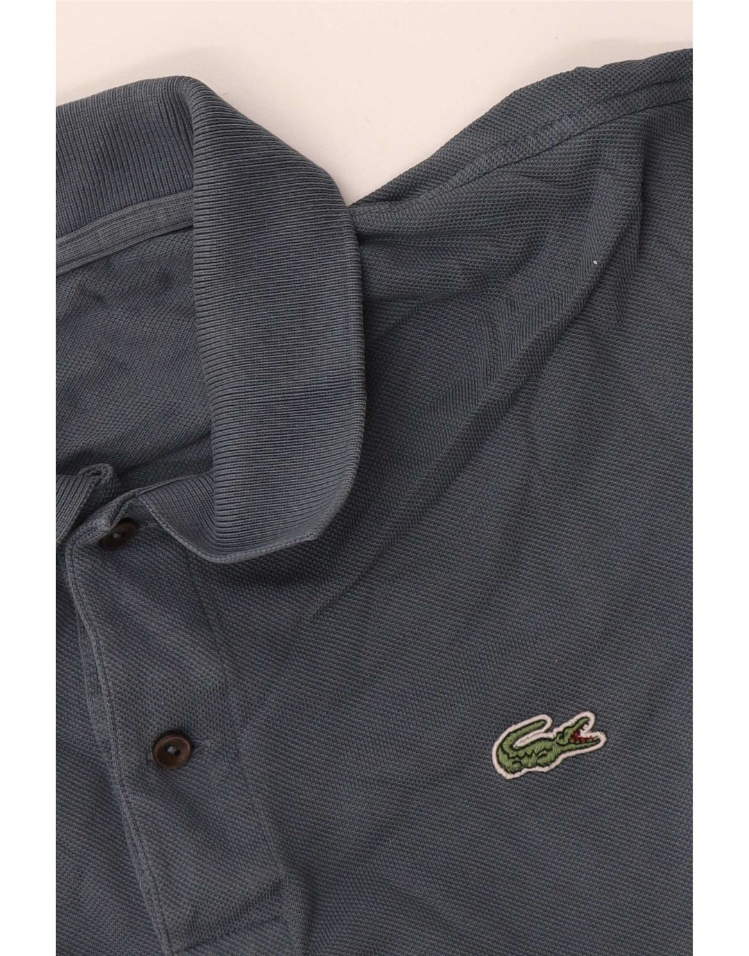 Camisa polo masculina Lacoste cinza médio