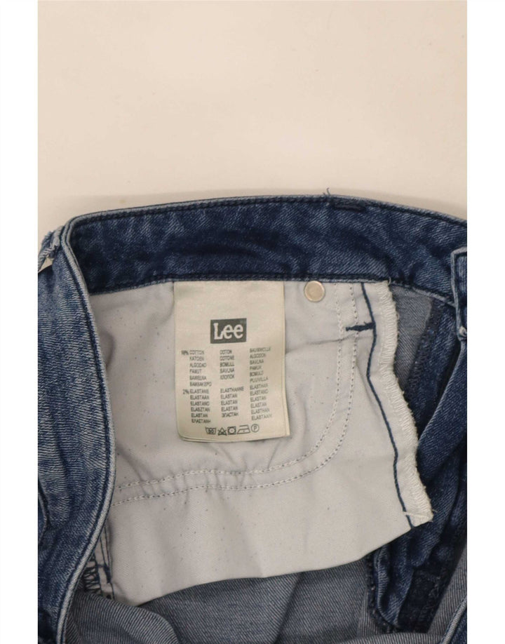 Lee Womens Elly Slim Jeans W31 L31 Azul Algodão