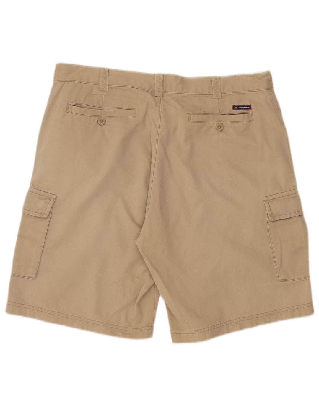 Shorts cargo masculino Champion grande W36 algodão bege