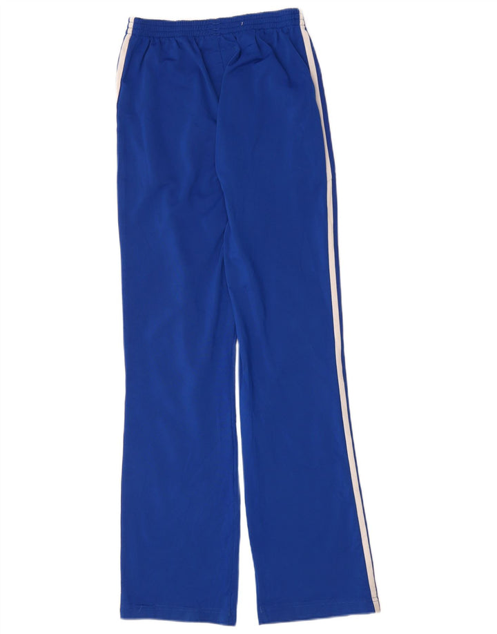 Calça de treino feminina ADIDAS UK 14 grande azul poliéster