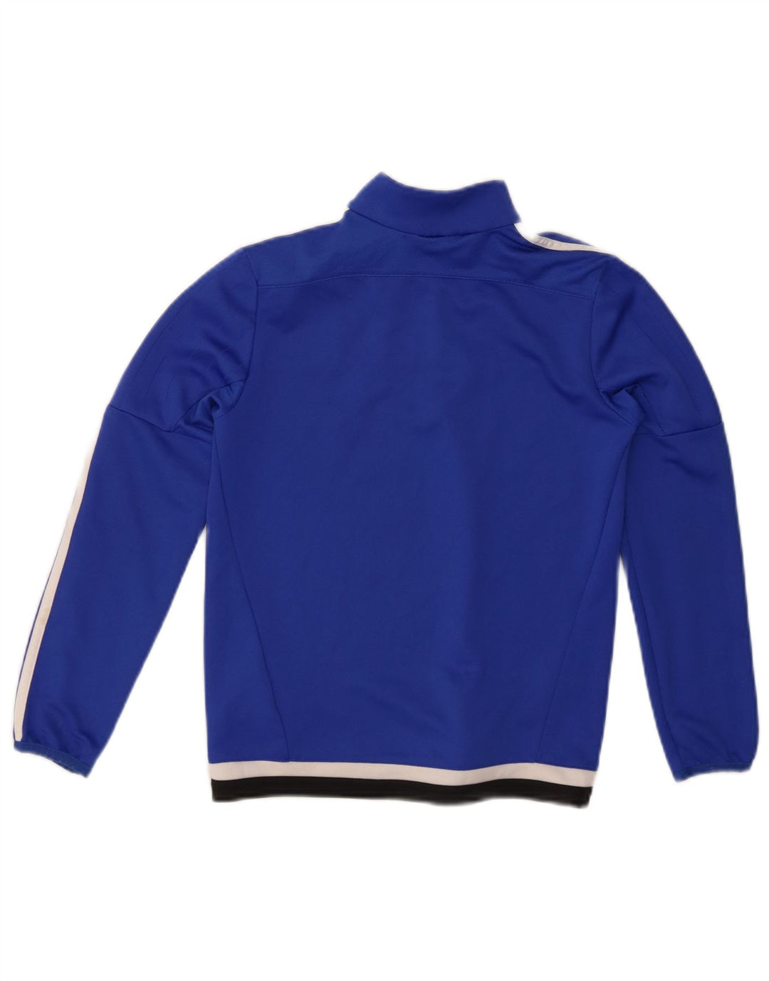 ADIDAS Meninos Climacool Zip Neck Pullover Treino Top 11-12 Anos Azul